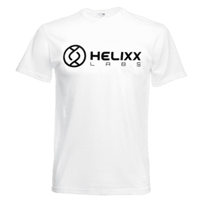 White Helixx T Shirt sold by Helixx Online in Canada