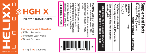 Ibutamoren Side Effects + Information | Helixx Online - SARMs for sale in Canada
